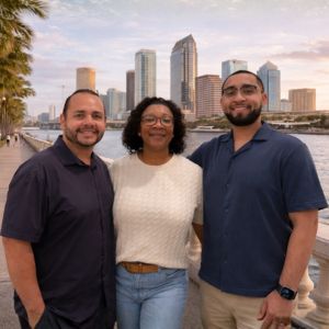 Oliver, Doris & Christian Cahueque